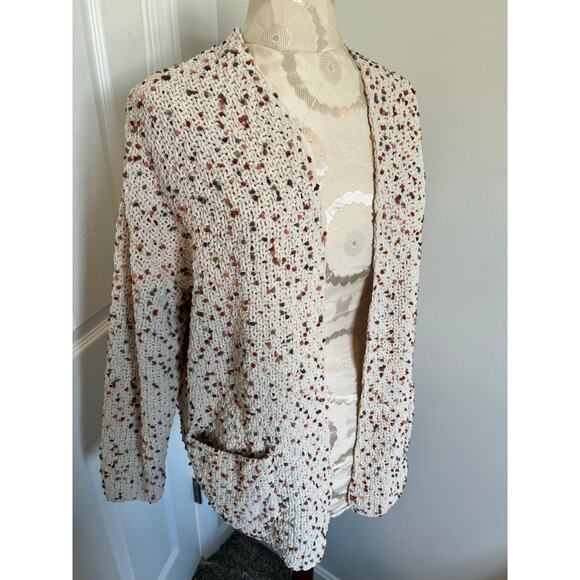 Jessica Simpson Multicolor Open Knit Cardigan XS - Picture 9 of 10